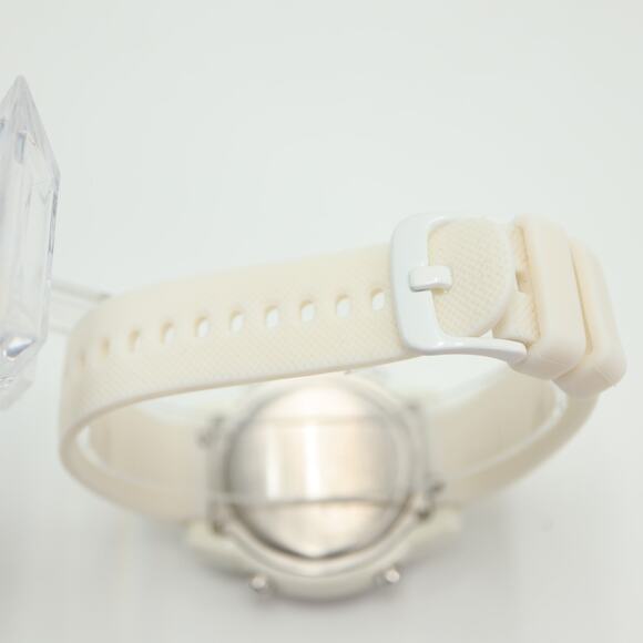 Relic by Fossil White Digital Watch 42mm Alarm Chrono Silicone w New Battery - Picture 13 of 16